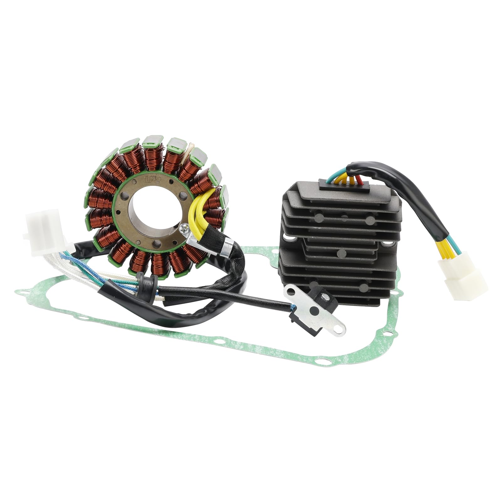 Topteng Guarnizione per regolatore dello statore da 93 mm adatto per Linhai ATV 260 290 300 310 320 400 410 420