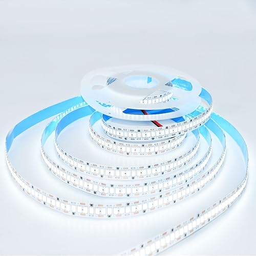 Miniatura 2 de Tira de luces LED, DC12V 5m16.4ft regulable 2835 tira de luces LED, súper brillante 240 LEDsm 24000LM de alta densidad, flexible, tira de cinta LED,