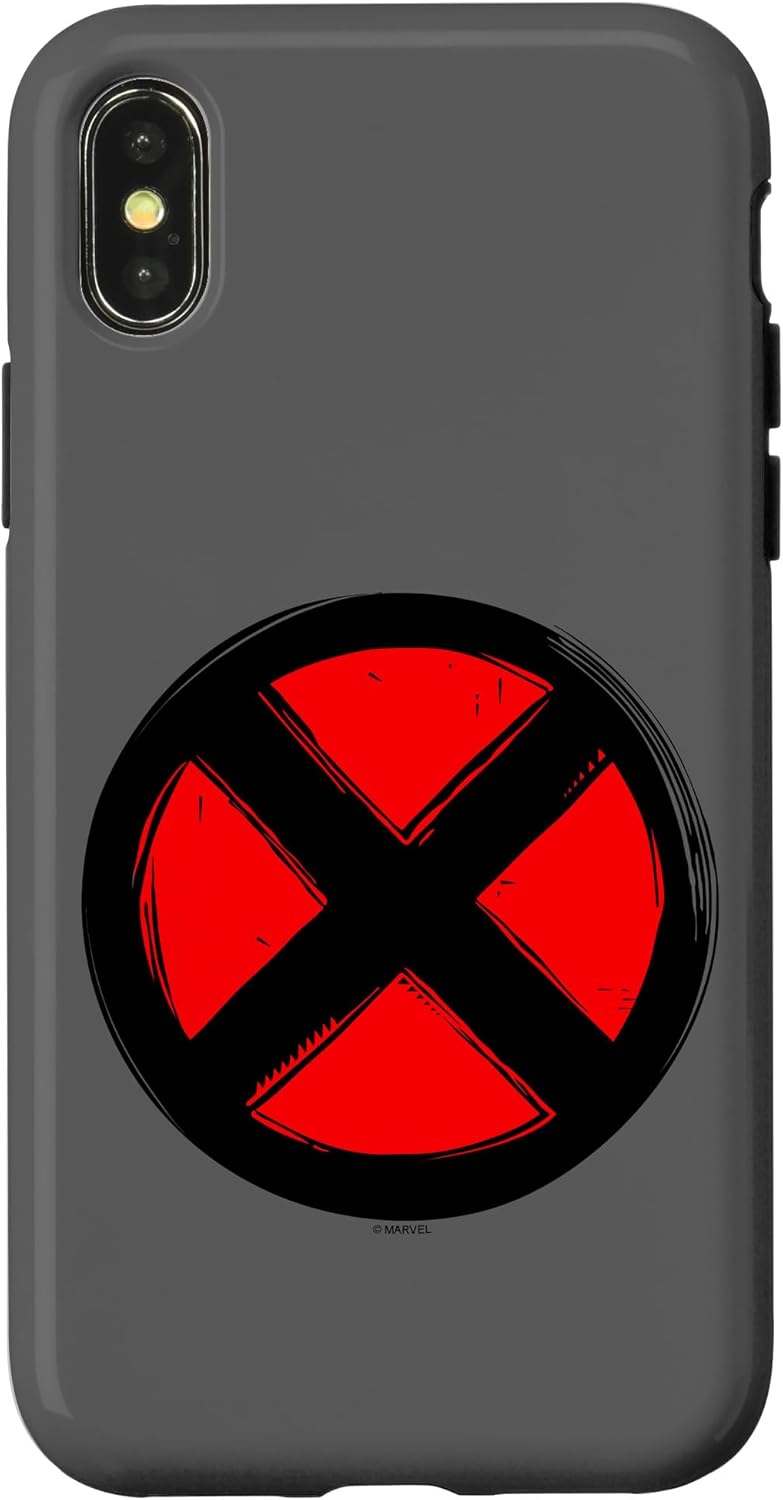 iPhone SE (2020) / 7 / 8 Marvel X-Men Woodcut Logo Case
