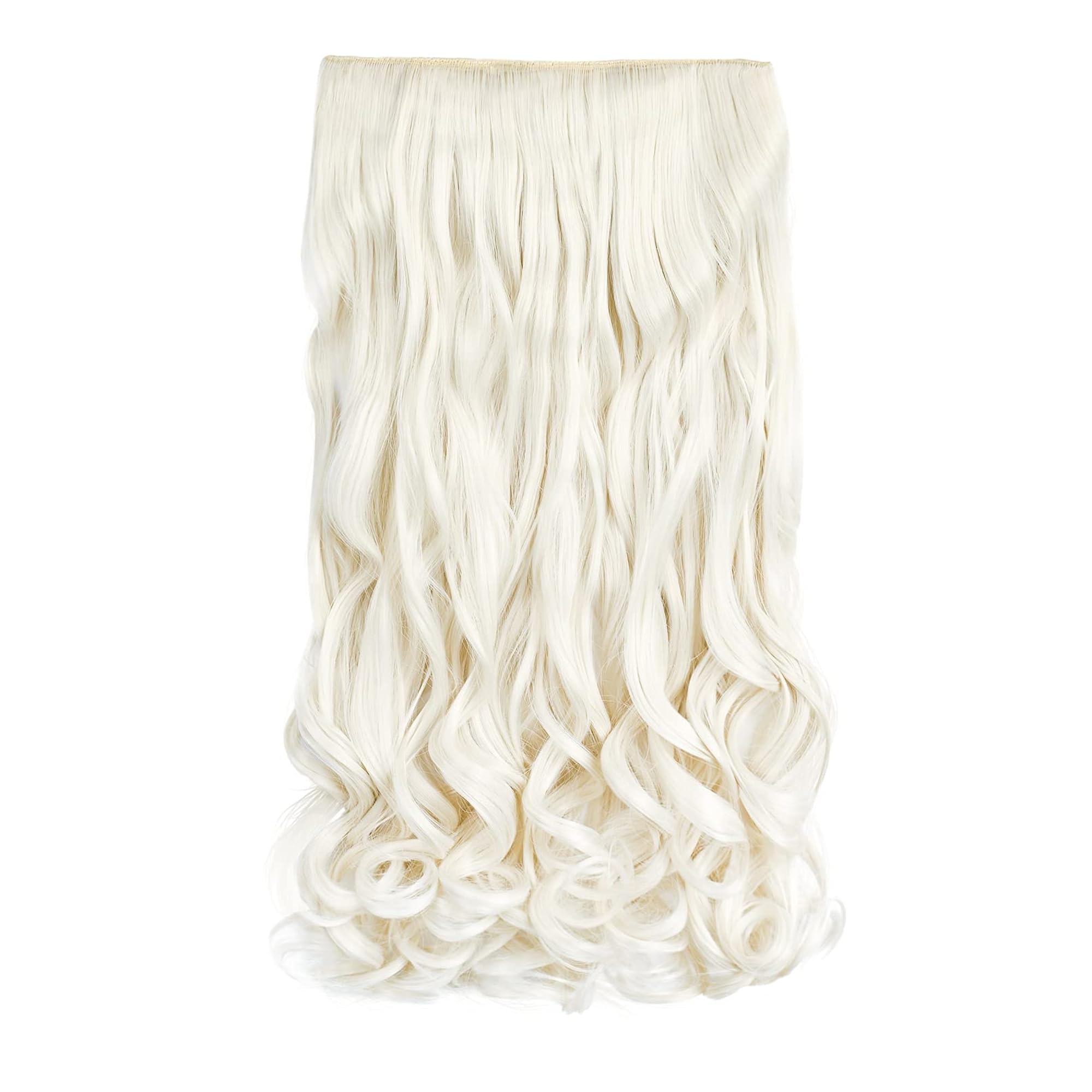 14" 1-Pack Curly Wavy Clips in Synthetic Hair Extensions