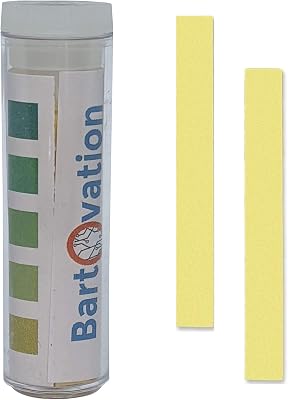 Restaurant Quaternary Ammonium (QAC, Multi Quat) Sanitizer Test Paper, 0-500 ppm [Vial of 100 Paper Strips]