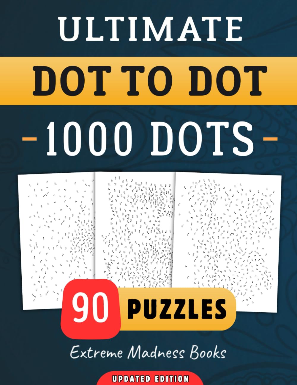 Ultimate Dot to Dot 1000 Dots: Connect The Dots For Kids And Adults | Hard Puzzle | Extreme Game For Children | Brain Activity Book | Logic Trace ... Activities | Animals | Scenes | Objects