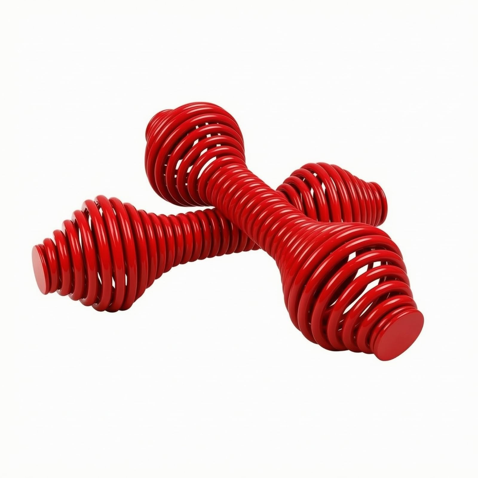 Ejercitador Pecho Compacto, Rojo, 3 Kg Por Juego