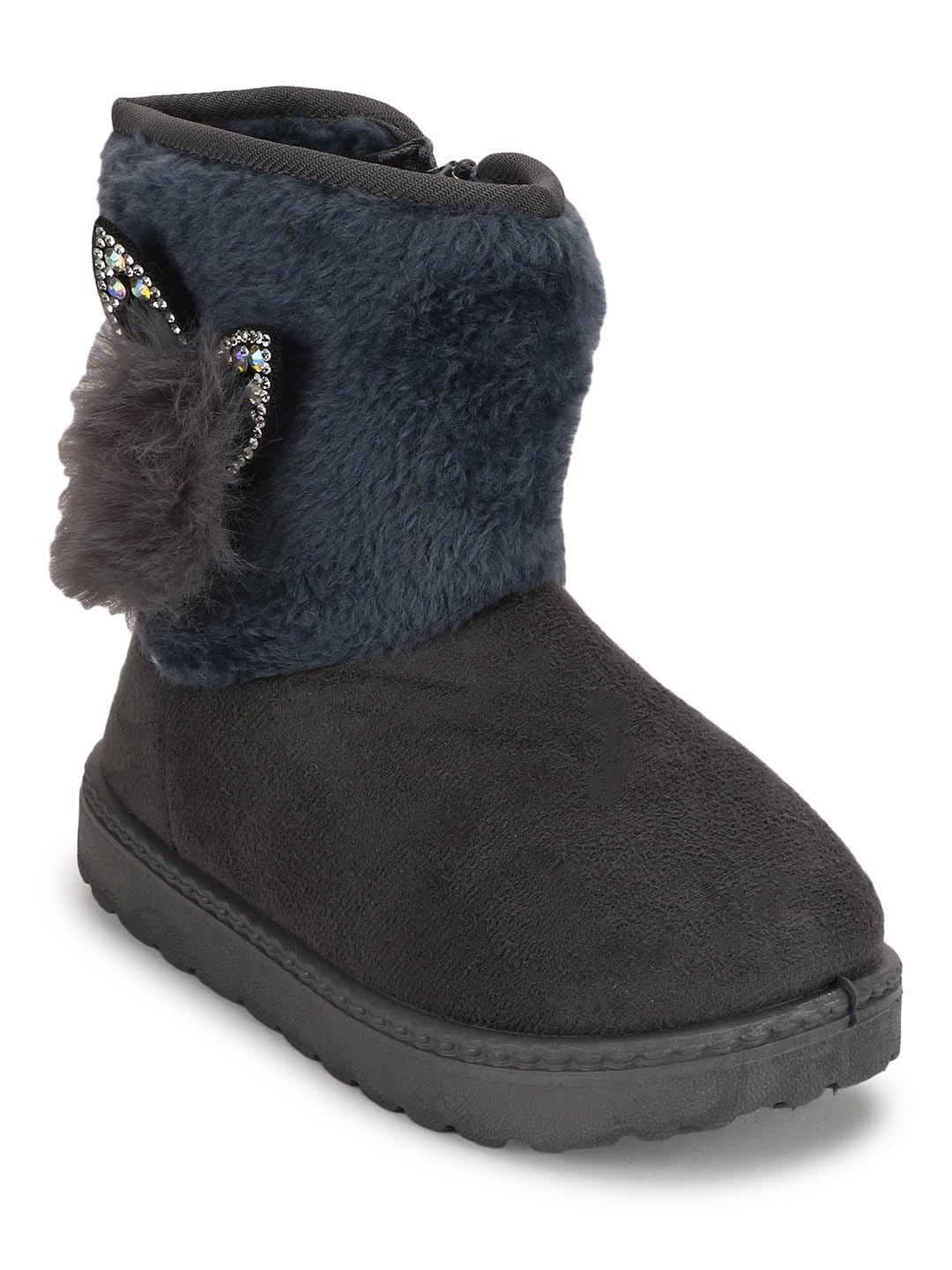 PASSION PETALS Winter Boots with Studs for Kids Baby Girls Boots for Your Kids for Comfortable Wear (Grey,2 Years - 2.5Years) (B0C92RYB9M) Amazon Price History, Amazon Price Tracker