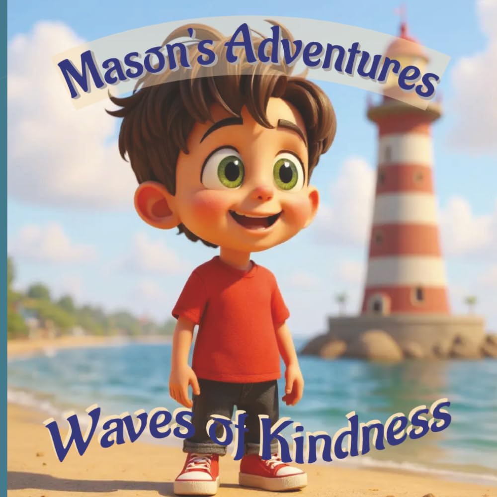Mason's Adventures: Waves of Kindness: A Heartwarming Ocean Adventure About Kindness and Helping Others | 8.5x8.5 Inches | 24 Pages