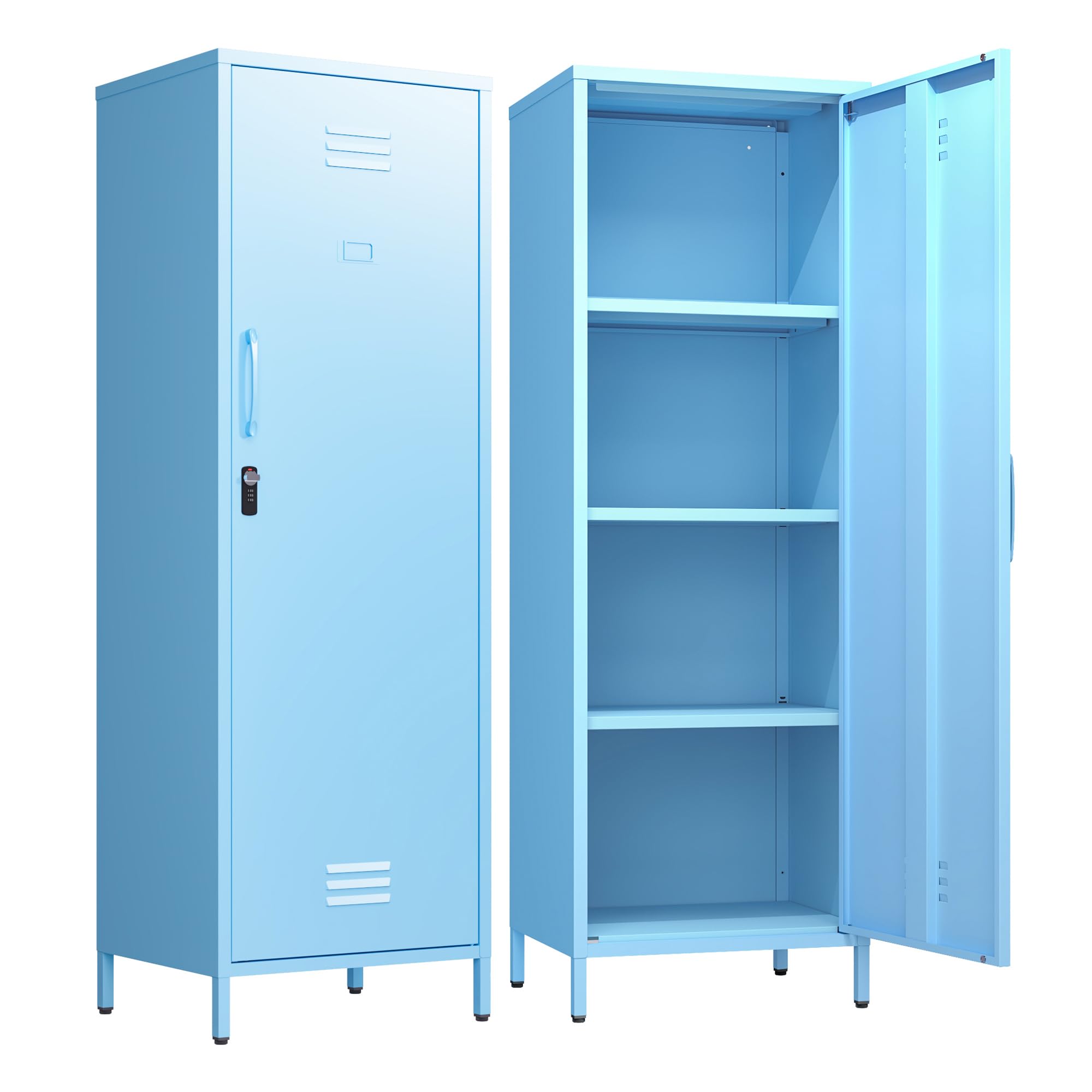 Epochsteele Metal Locker Storage Cabinets School Lockable Single File Storage Cabinet