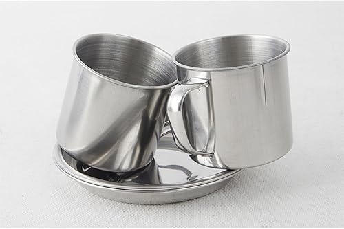 Miniatura 6 de Juego de 8 utensilios de cocina para camping, vajilla portátil, platos y tazas para exteriores, juego de cocina para picnic, viajes, fogatas,