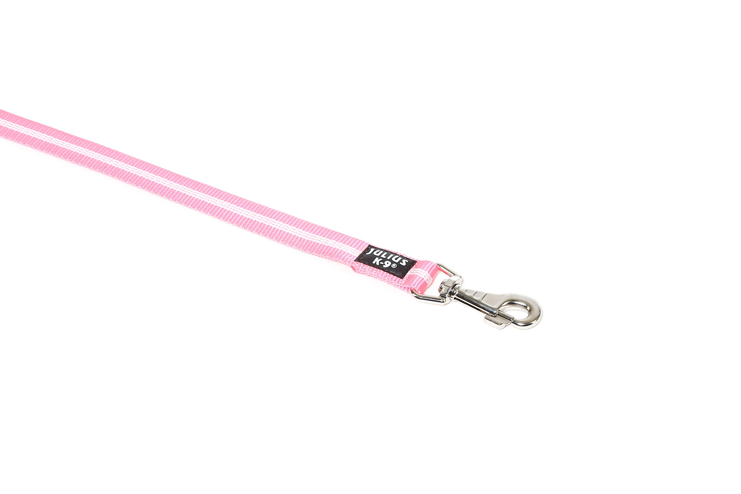 IDC Tubular Webbing Leash with Handle and D-Ring, 19 mm x 1.8 m, Pink, 19 mm x 1,8 m with D-Ring - Image 4