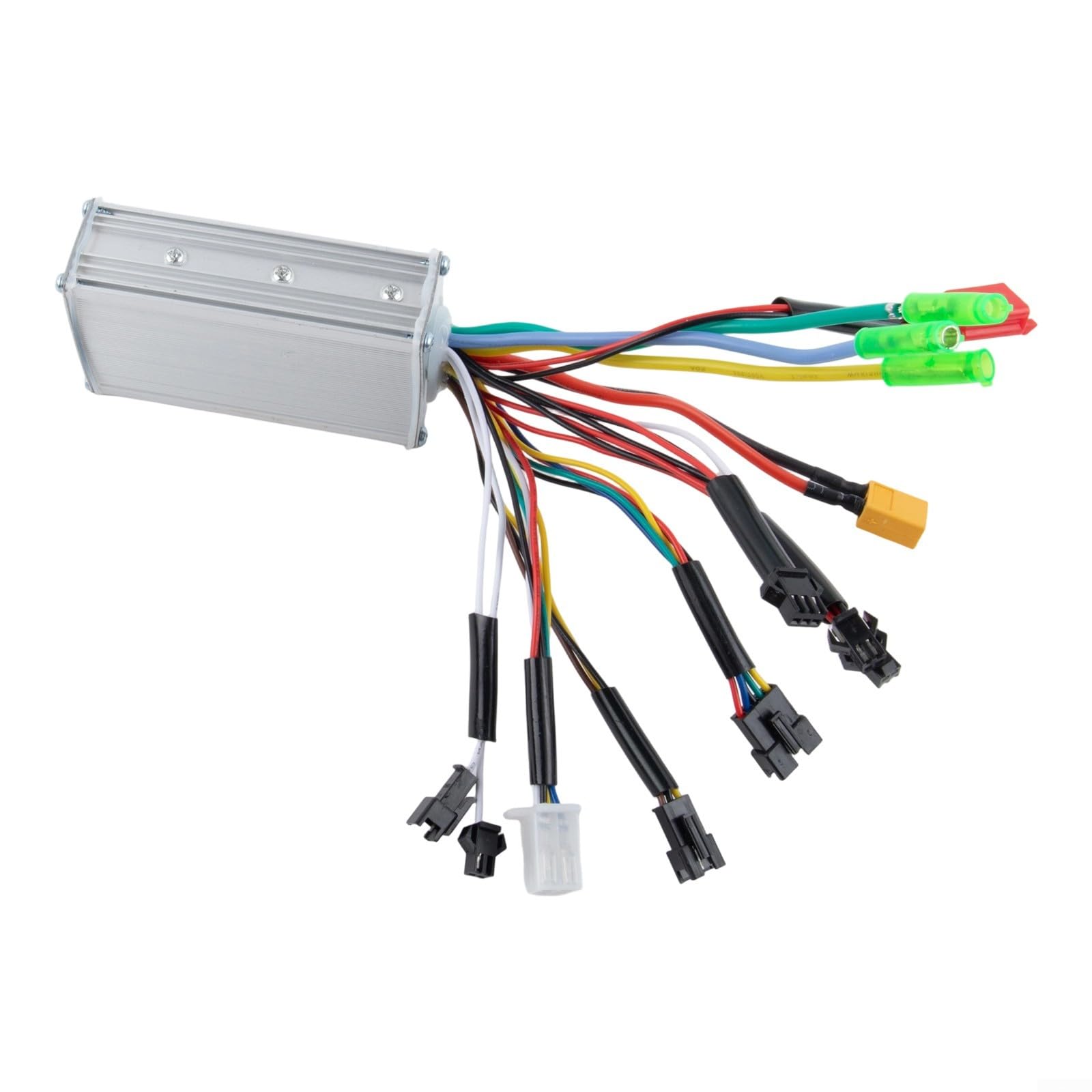 Controller Wave E-Bike 17a 36v/48v per motori Bldc da 250w 350w - Dissipazione sinusoidale Brushless Alloggiamento intelligente Lega di alluminio IP65 Calore 3 modalità
