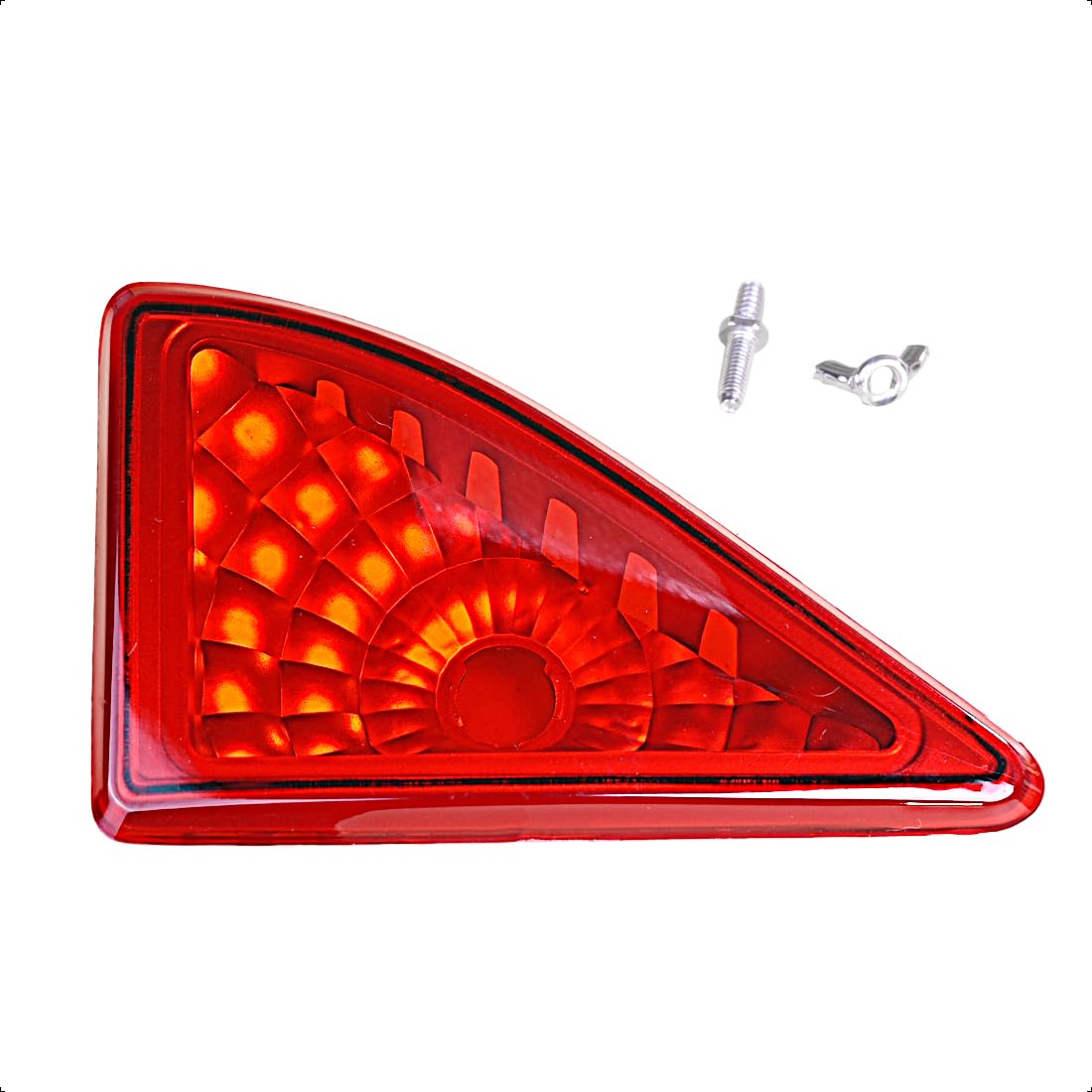 Rear Third Brake Light Lens Red for Renault Master III, Nissan NV400, Opel Movano B, OEM 265900021R, 2654000Q0C, 4419392, 93197475, High Level Stop Lamp Cover