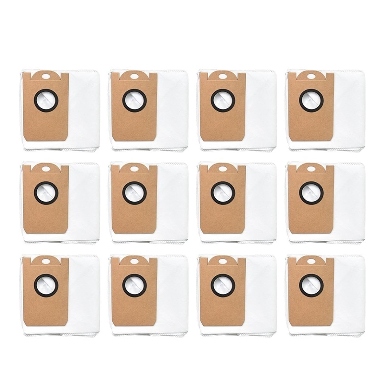 Tappetino for Mop for Robot Aspirapolvere, Compatibile Con M7 PROCybovac S31V980 PLUSQ6 Aspirapolvere Principale/Spazzola Laterale Filtro Parti Del Sacchetto for La Polvere(Dust Bag 12pcs)