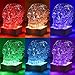 3D Skull Crystal Puzzle, Original 3D Crystal Puzzle Assembly Brain Teaser with Light-Up Wood Base, Plastic Skull Puzzle Blocks 3D Model Toy, Ideal Gift for Adults, Kid Ages 14 and Up, Skull Grey