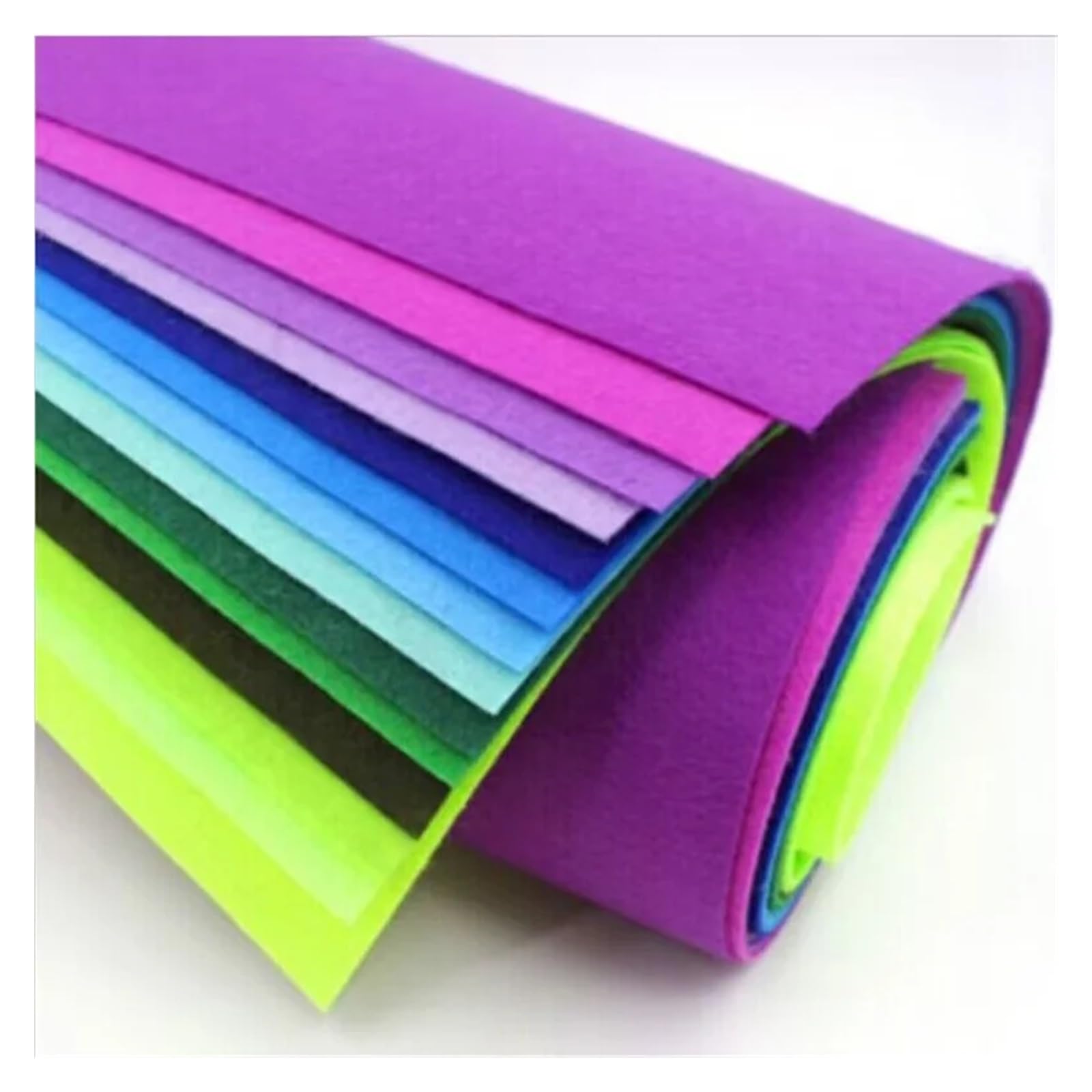 filzstoff meterware filz meterware filz filzsto 40 cm / 15,75 Zoll Filzstoffbogen, Stück, Vliesstoff, 1 mm, Farben, verschiedene Größen, Näh- und Patchwork-Set(20x20cm)