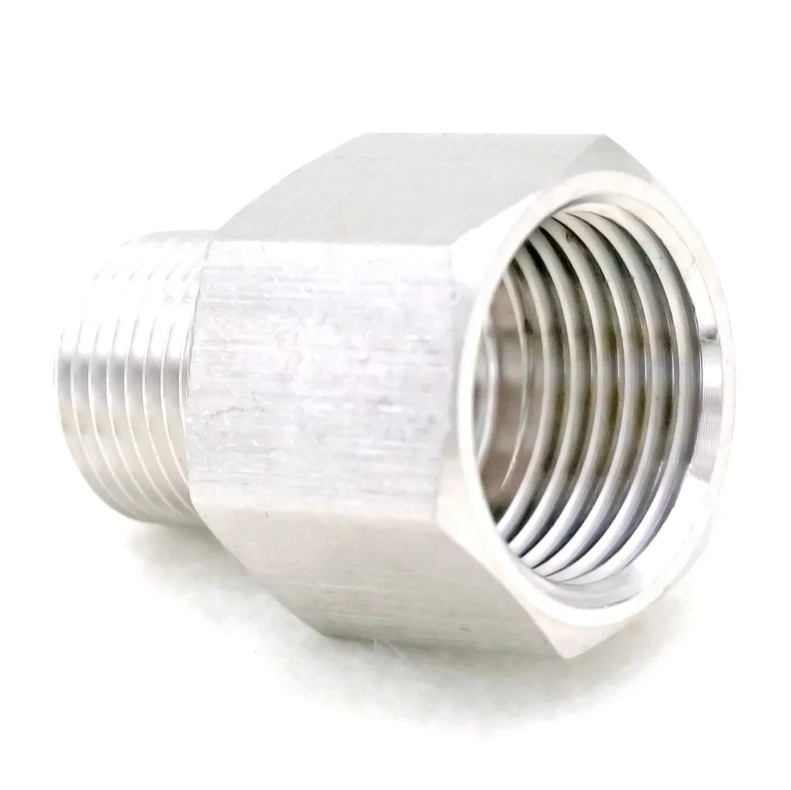 ICXLPMC 3/4" BSPP Female to 1/2" BSPT Male Threaded 304 Stainless Steel Pipe Fitting Connector 250bar ICXLPMC