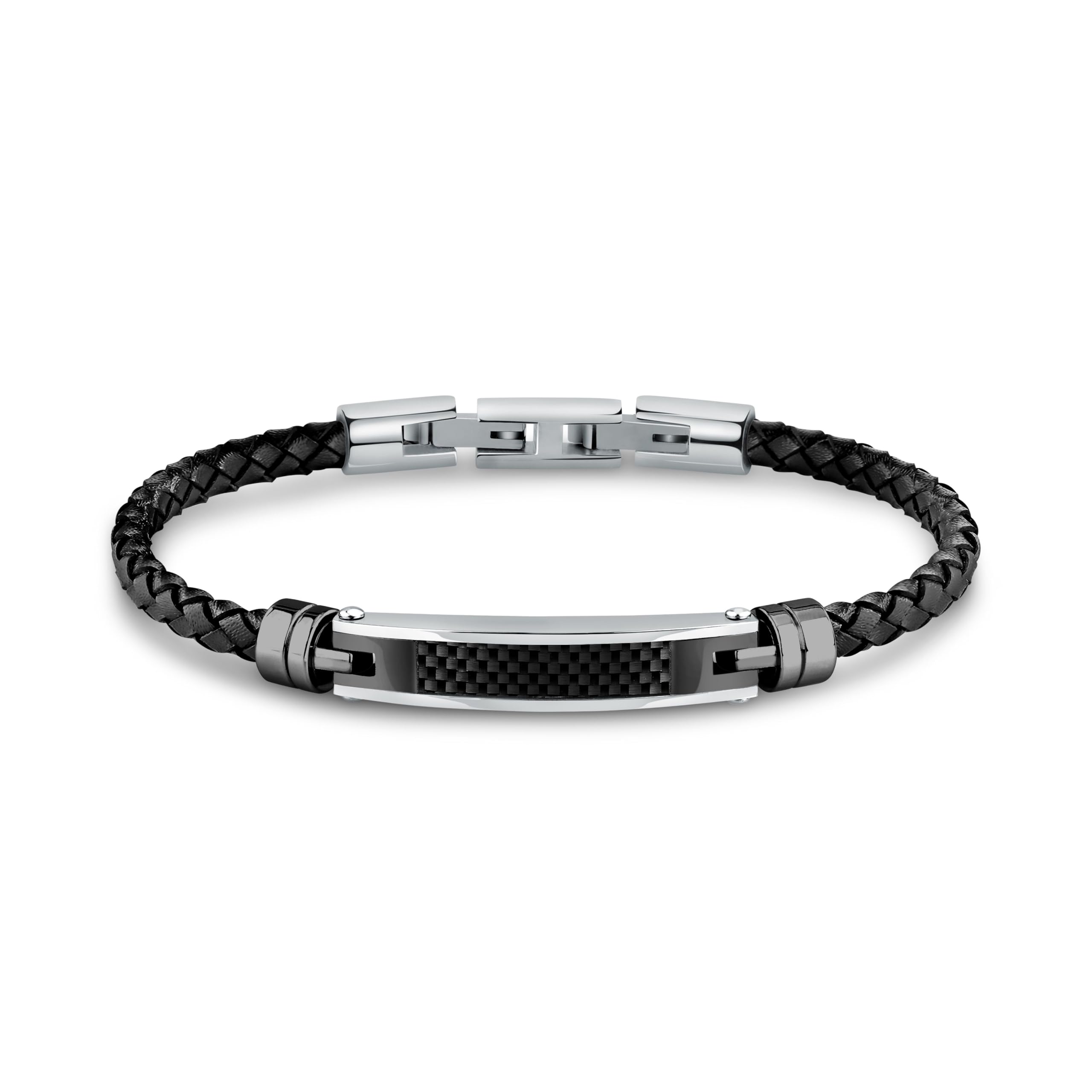 Morellato Bracciale Uomo in Acciaio, Pelle, collezione Moody - SQH59