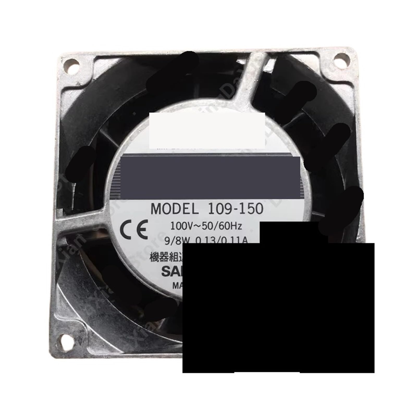 BRODEFUP 109-150 8038 AC100V 9/8W 0.13/0.11A 8CM AC Cooling Fan 1pcs