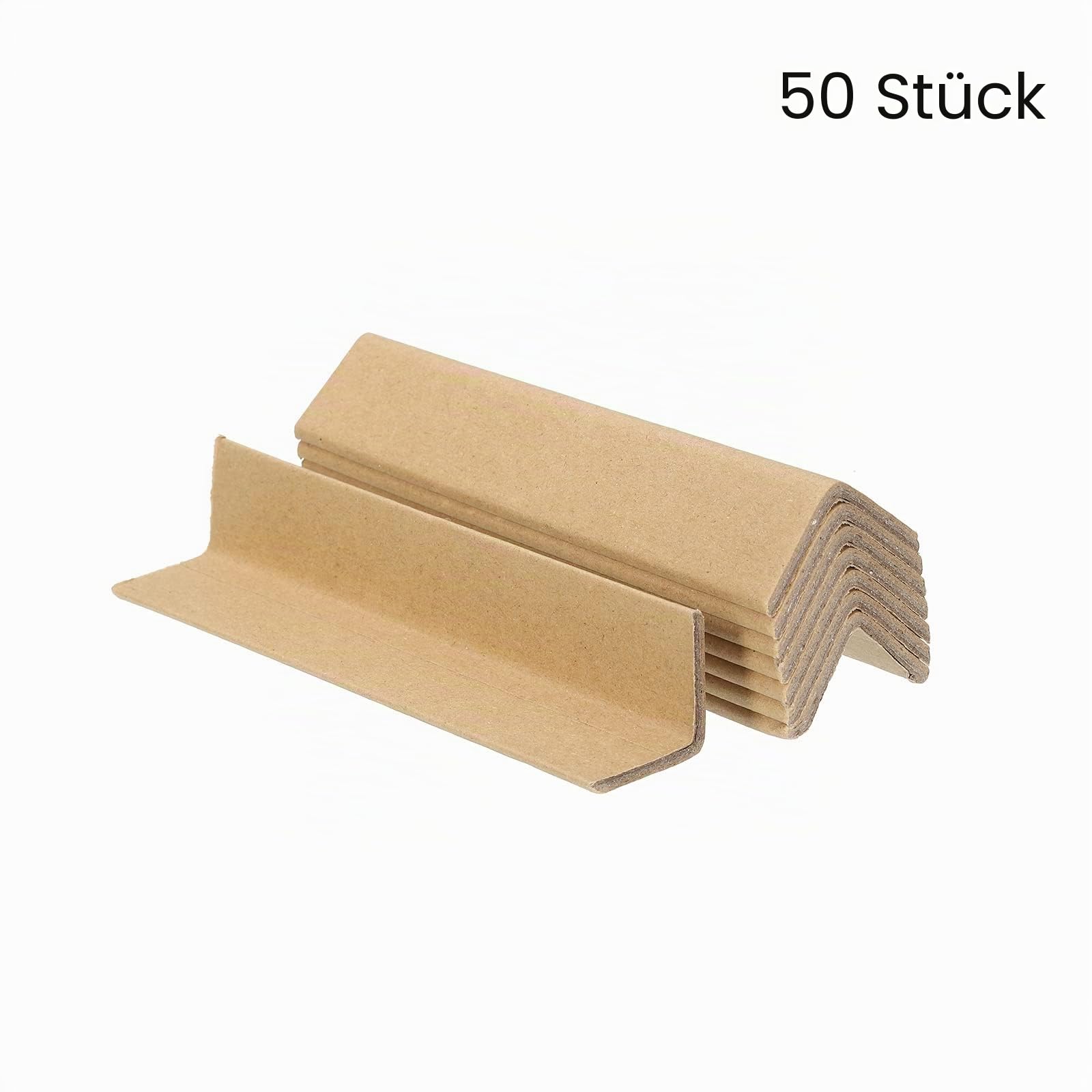 PATIKIL 50 Stück Verstellbarer Papp Eckenschutz, 80 * 30mm L-förmiger Kantenschutz für optimale Ladungssicherung, Schutz für Große Bilderrahmen, Verpackung, Kartons Umzug & Versand (Gelb)