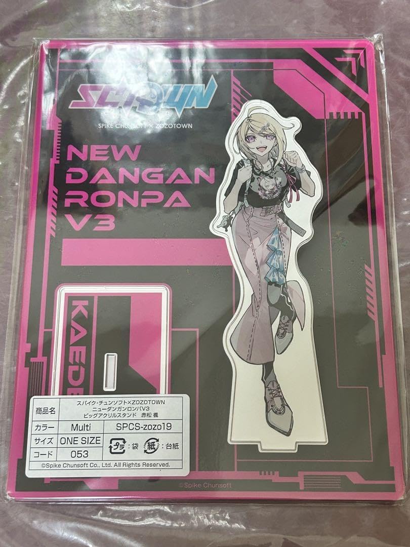 ニューダンガンロンパV3 赤松楓 ZOZOTOWN アクスタ ダンガンロンパ ニューダンガンロンパV3 赤松楓 アクリルスタンド ZOZOTOWN アクスタ