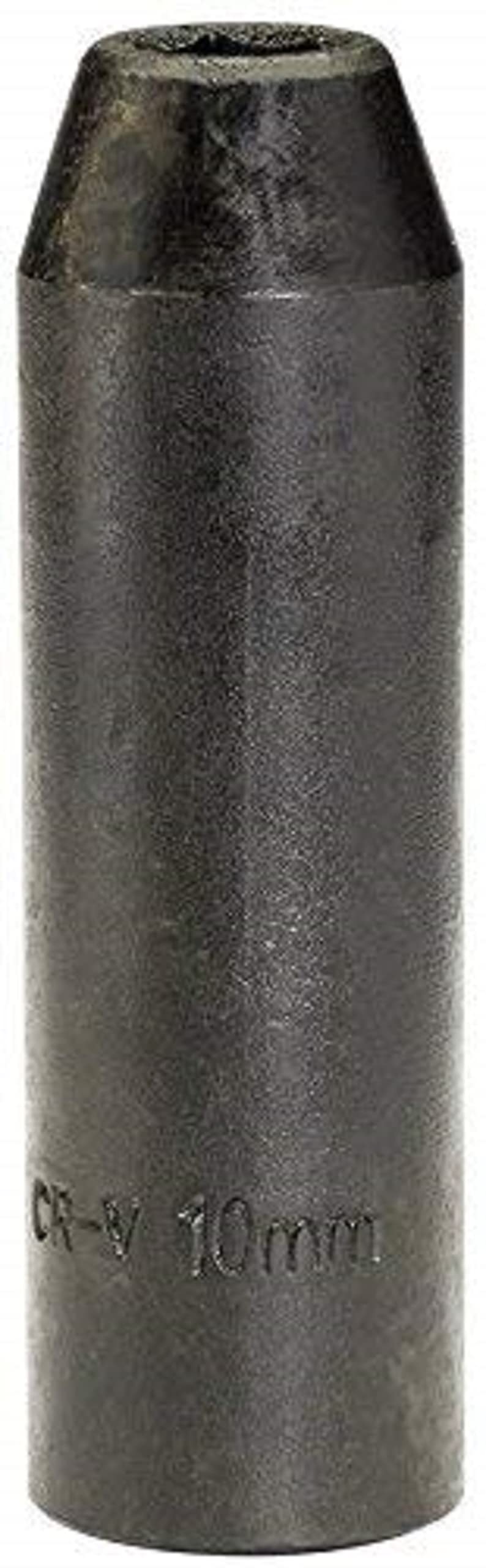 Polished 10mm Deep Impact Socket for 1/2-Inch Drive - Durable Chrome Vanadium