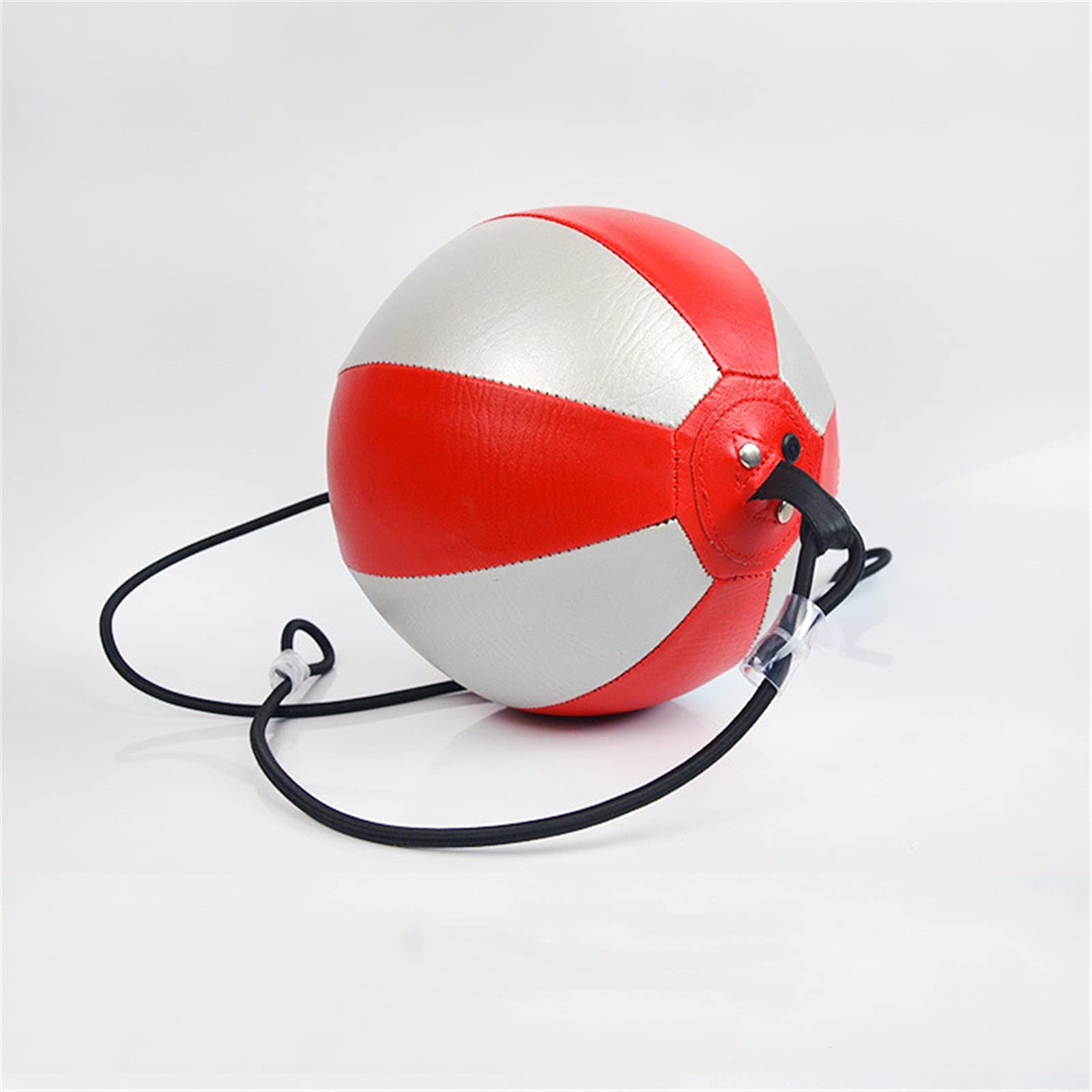 AQF Punching Ball In Pelle Speed Sacco Da Boxe Girevole MMA Boxing - Foto 2