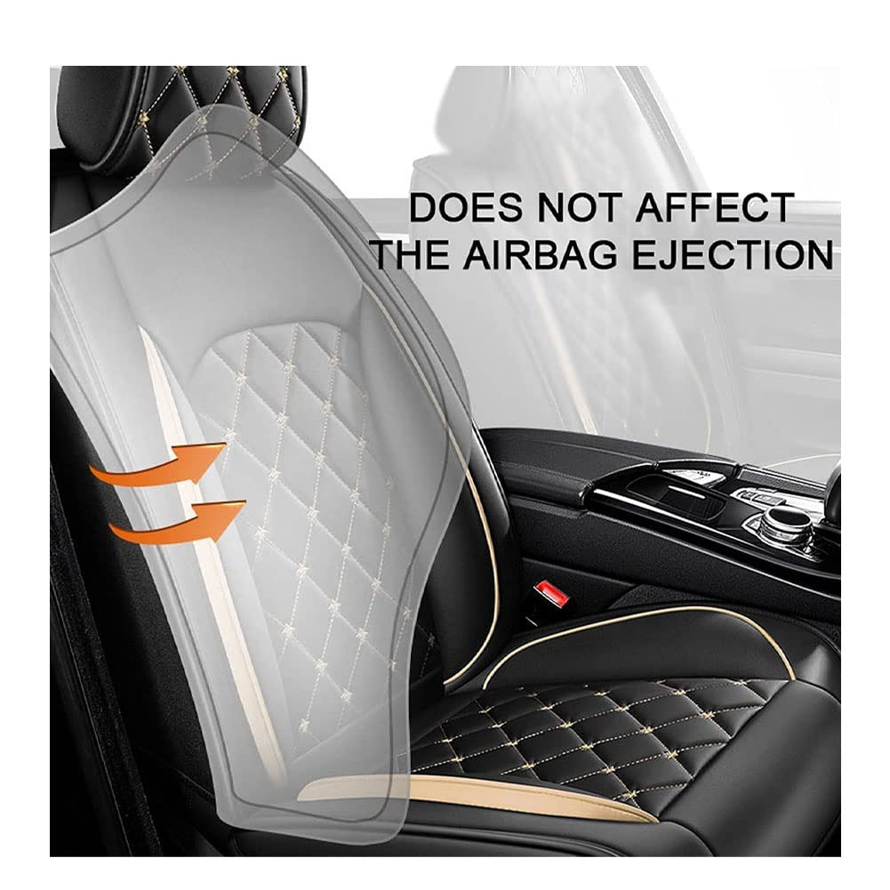 Auto Stoelhoezen Volledige Set Voor Lexus CT CT200 2010-2017, Op Maat Gemaakte Lederen Voor Achter Achterbank Ademende Beschermer Kussens Omringd Alle Seizoenen Stoelbekleding Accessoires