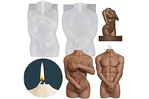 3D Body Shape Silicone Mold - 2Pcs