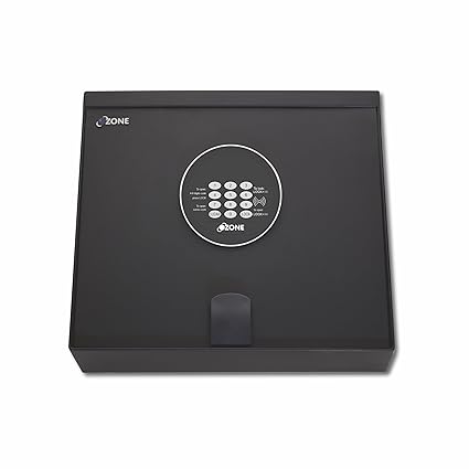 Ozone Safe 10 Litres Black, Digital Locker Safe For Home | Master & User PIN Code Access | Emergency Key | 24 Months Warranty By Ozone