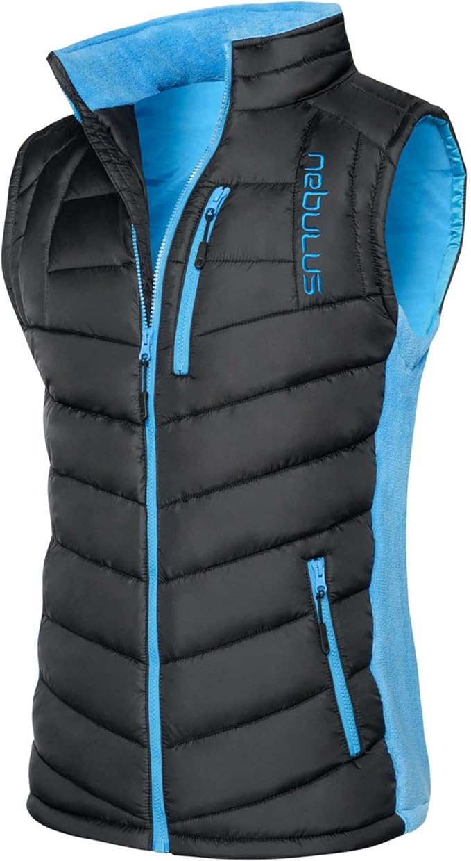 Gilet Moto Homme Nebulus Gilet Homme Revival Noir Sauvage