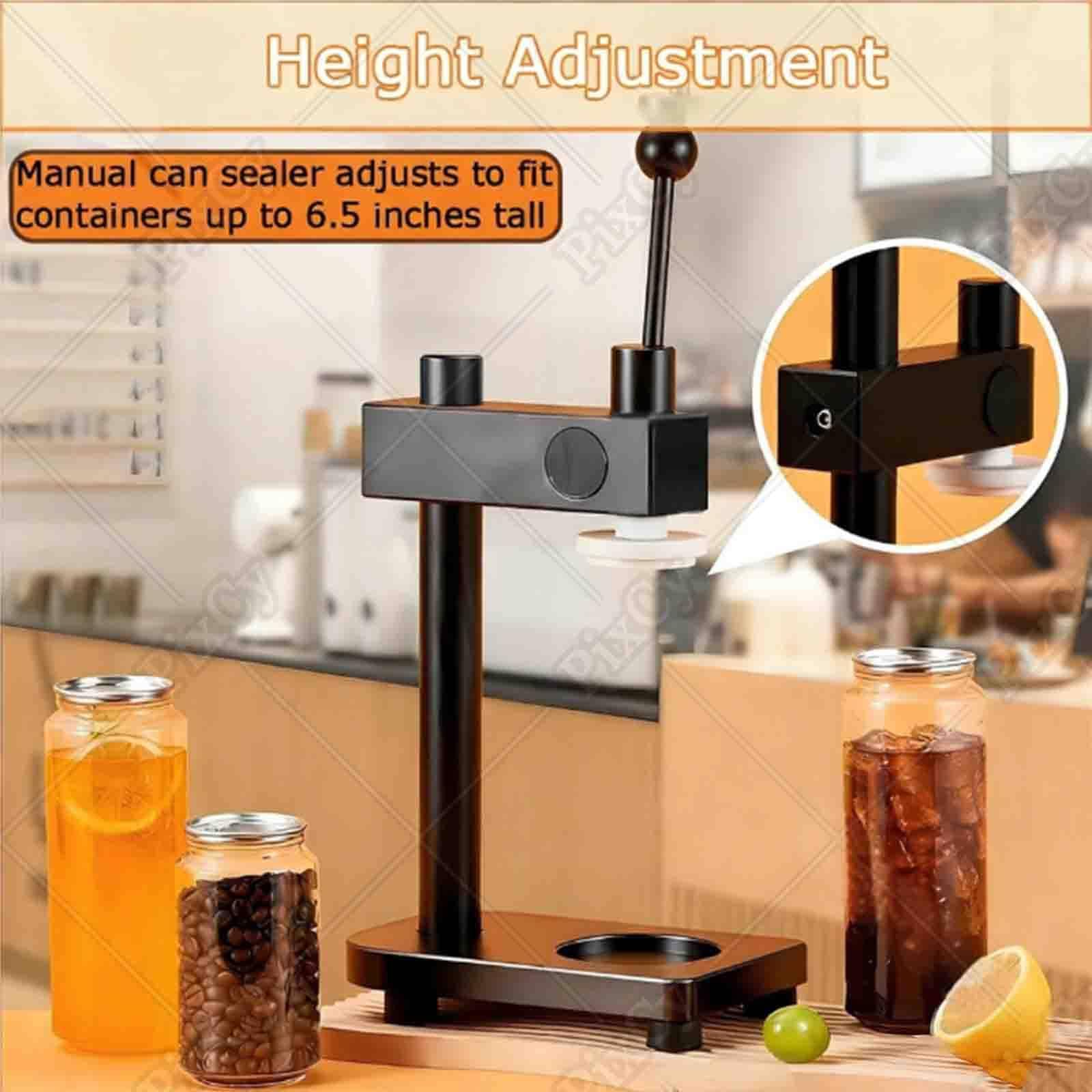 Tragbare Manuelle Dosenverschlussmaschine – Kein Strom Erforderlich, 250–700ml, 51mm Durchmesser, Feste Basis, Für Aluminium- & Kunststoffdosen Blue