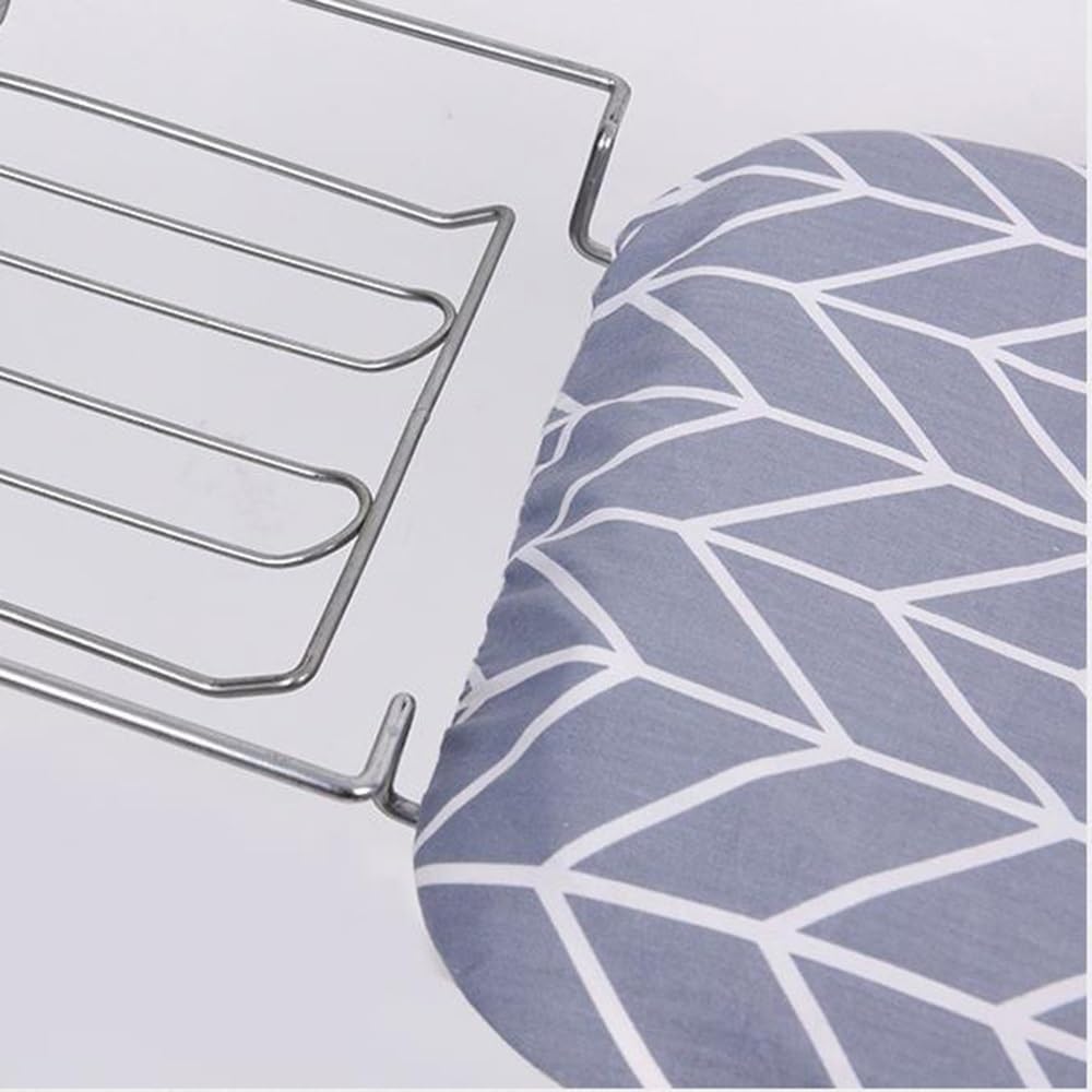 HCZION Ironing Board Cover Pad Scorch Resistance Ironing Padding Thick Replacement Ironing Board Cover with Elastic Edge 49x18inch, 54x15inch (Color : B, Size : 125x46cm/49x18inch)