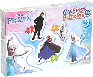 Ks Games Frozen My First Puzzles 4 in 1