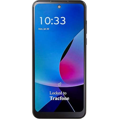 Tracfone Moto G Play (2023) [Activation Promotion], 32GB, Blue, Includes 1500Min/1500Txt/1500MB, 365 Days Service Plan - Prepaid Smartphone