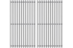 SG523 Stainless Steel Grill Grates (Set of 2) for Weber Grills