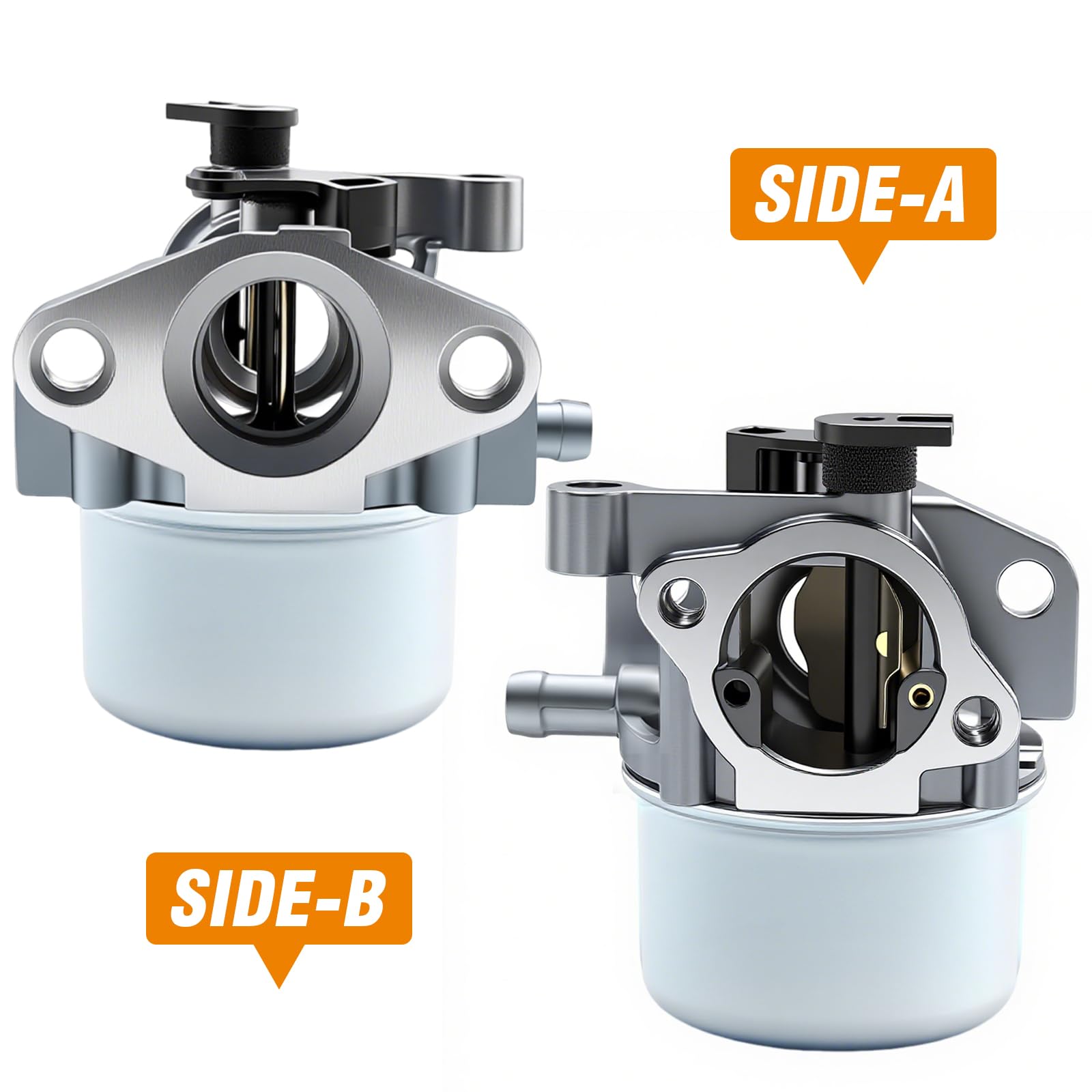 Hoypeyfiy Kit di regolazione e sostituzione del filtro dell'aria del carburatore, per motore della serie 675 675ex 725ex 799866 790845 491588S 799871 796707 794304 Craftsman 190CC per tosaerba