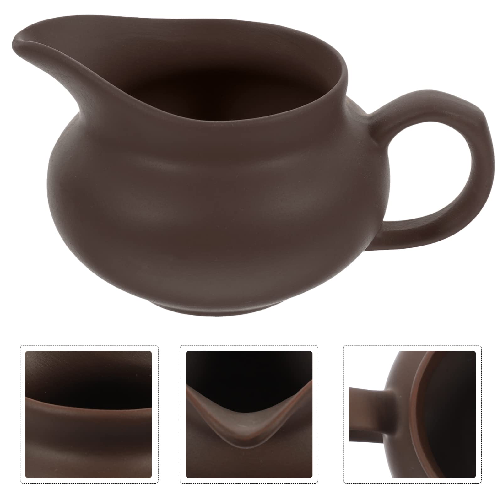 cilio Mucca da latte | Porcellana | Caraffa per latte a forma di mucca | con manico | Brocca per latte e crema caffè | decorazione per tavolo da colazione, contenuto 125 ml