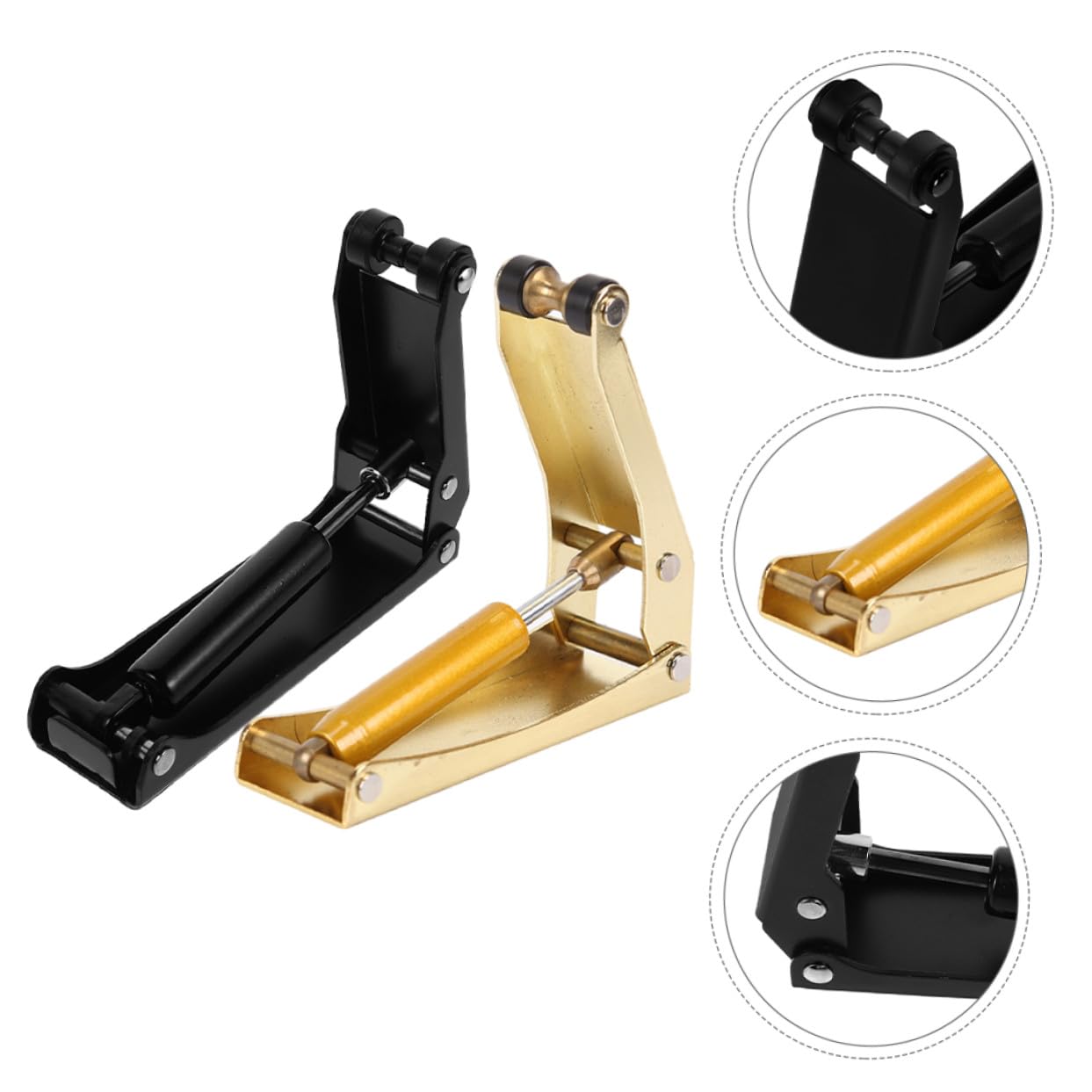 VANZACK Dispositif Hydraulique de Fermeture Douce en Métal pour Piano Protège Les Doigts des Garçons et Filles 2pcs Contrôle du Couvercle de Piano