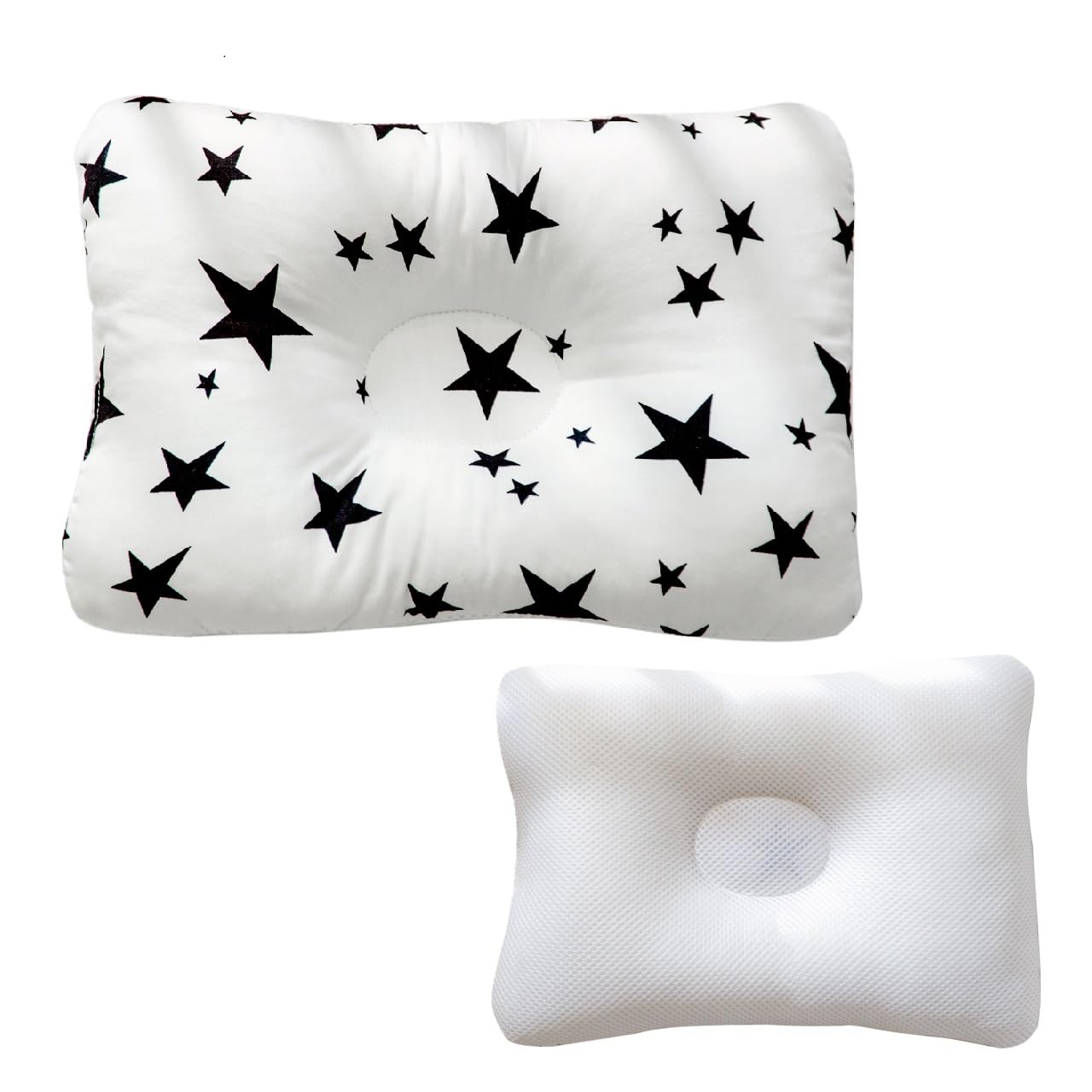 Unisex Pillow 13x9, Airmesh Breathable Cool 100% Cotton, Flat Small Portable Car and Travel, Control Sweat, MultiFunctual Small Decor Pillows