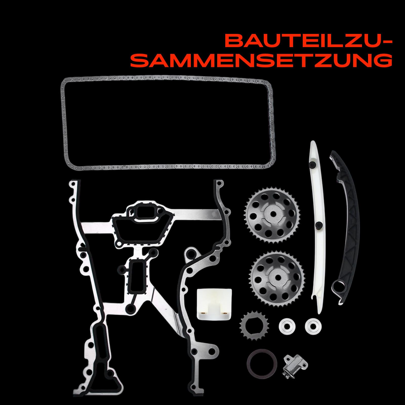 Steuerkettensatz für Agila Astra G Astra H Combo Corsa B Corsa C Corsa D Meriva Tigra 1.0L 1.2L 1.4L Benzin 1996-2014 93191271