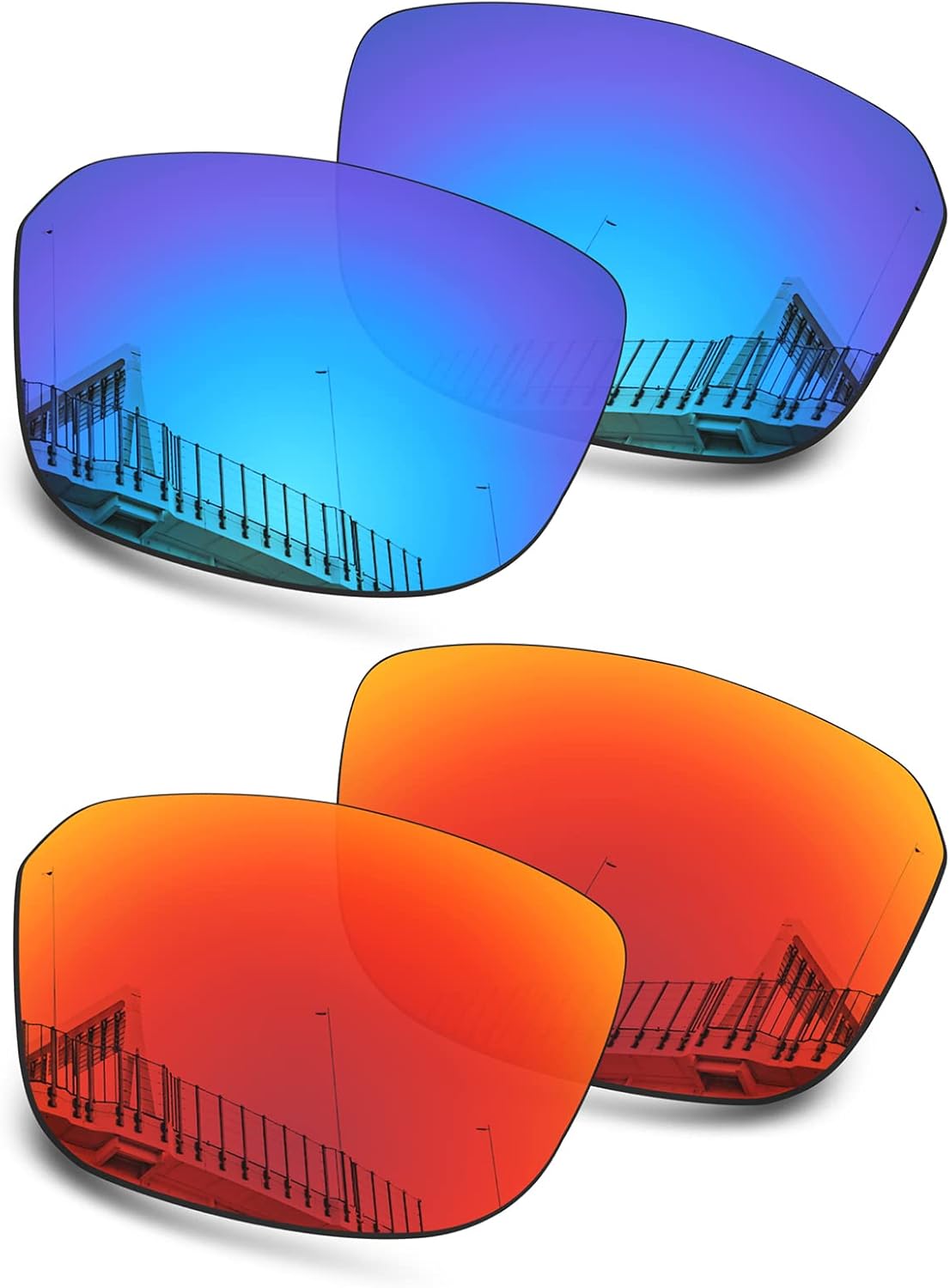 Well-aimed Replacement Lenses Compatible with Oakley Split Shot OO9416 Sunglasses - Value Pack 204