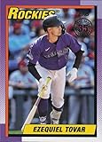 2025 Topps 1990 Topps Baseball #90B2-48 Ezequiel Tovar Colorado Rockies MLB Series 2 Baseball Trading Card
