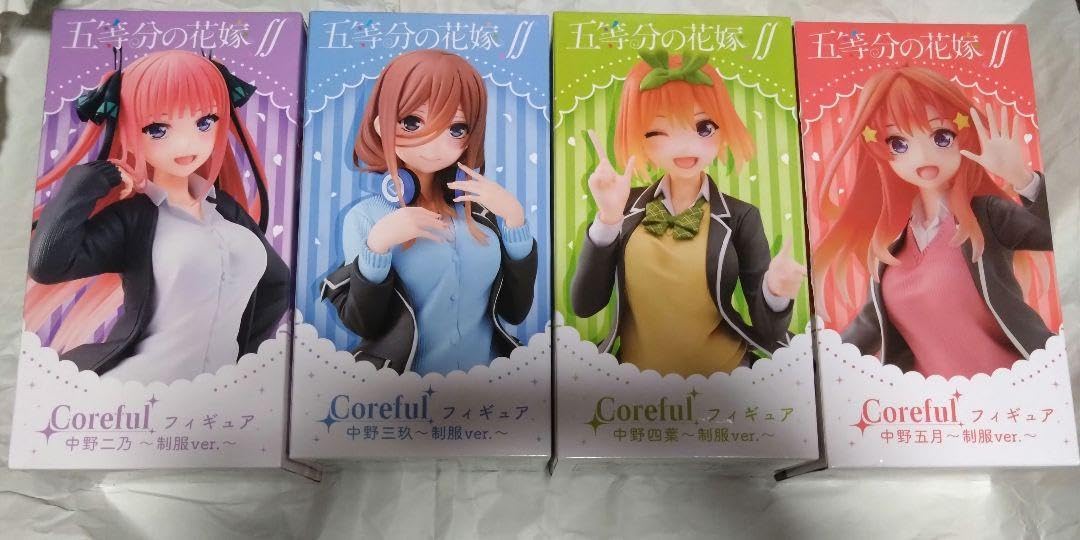 Amazon.co.jp: 五等分の花嫁 プライズフィギュア 二乃三玖四葉五月