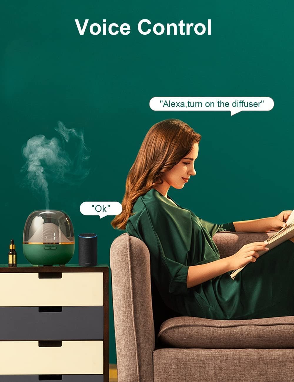 Ankrs Diffuser with voice control via Alexa