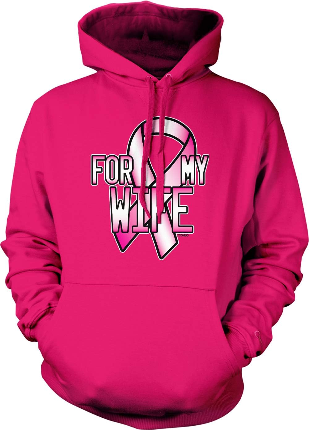Tcombo For My Wife - Breast Cancer Awareness Unisex Hoodie Sweatshirt