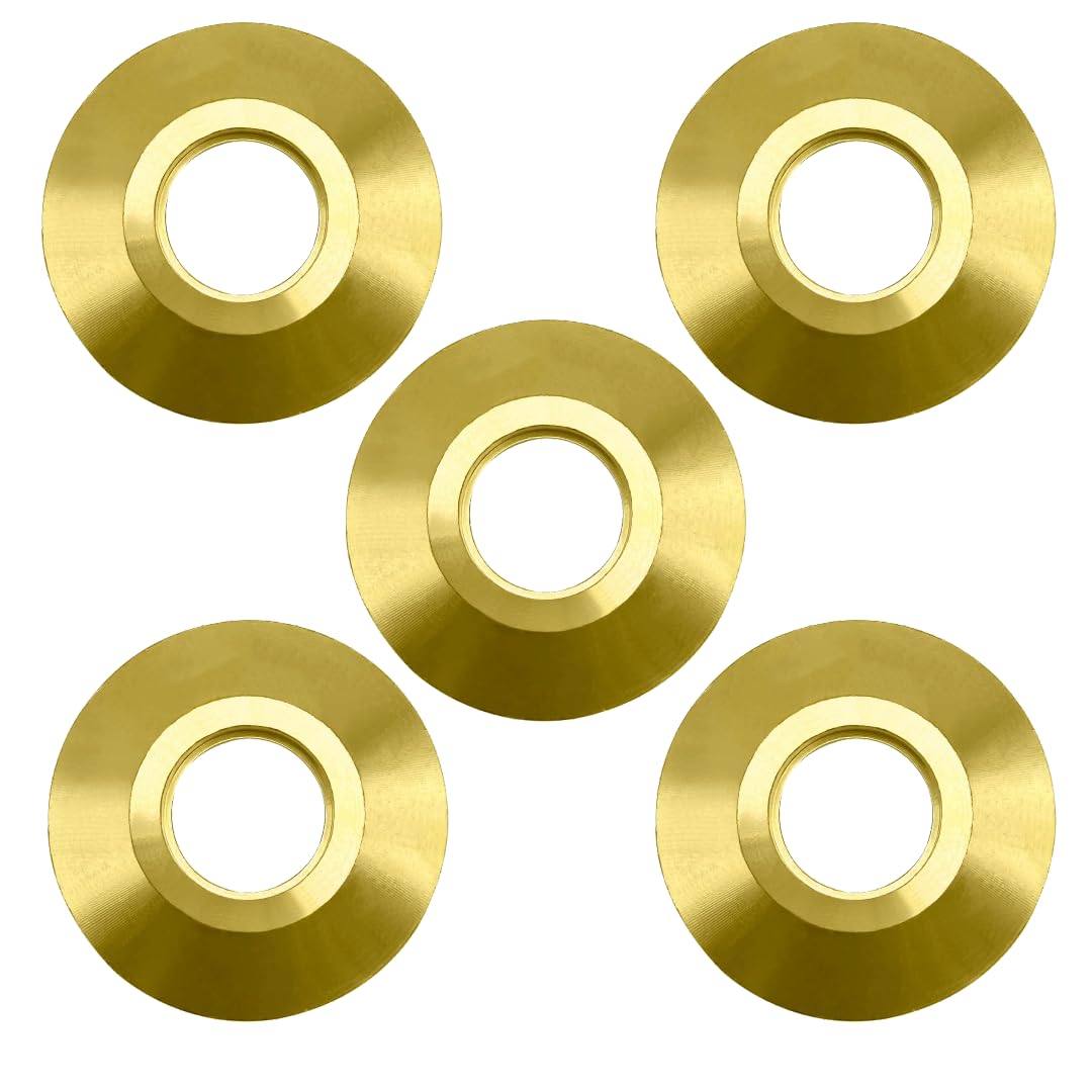 Brass Pool Cover Collar for Pool Cover Anchor - 5 Pack-image-10