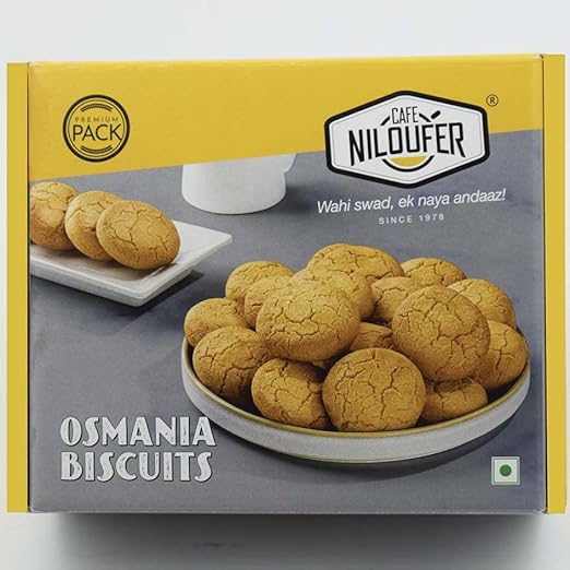 Cafe Niloufer Osmania Biscuits Premium Box (400 Gms)