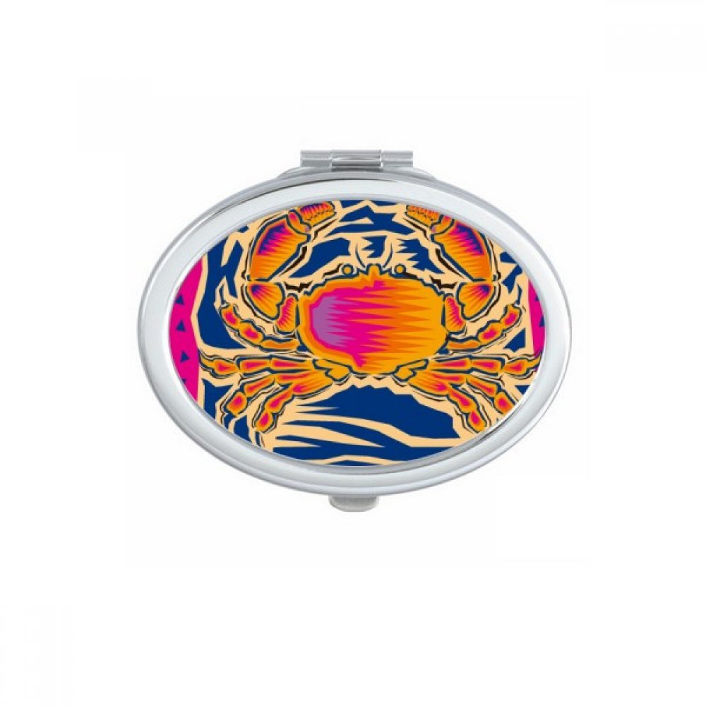 Miroir de poche Cancer peint à la main - Cadeau astrologique idéal pour anniversaire