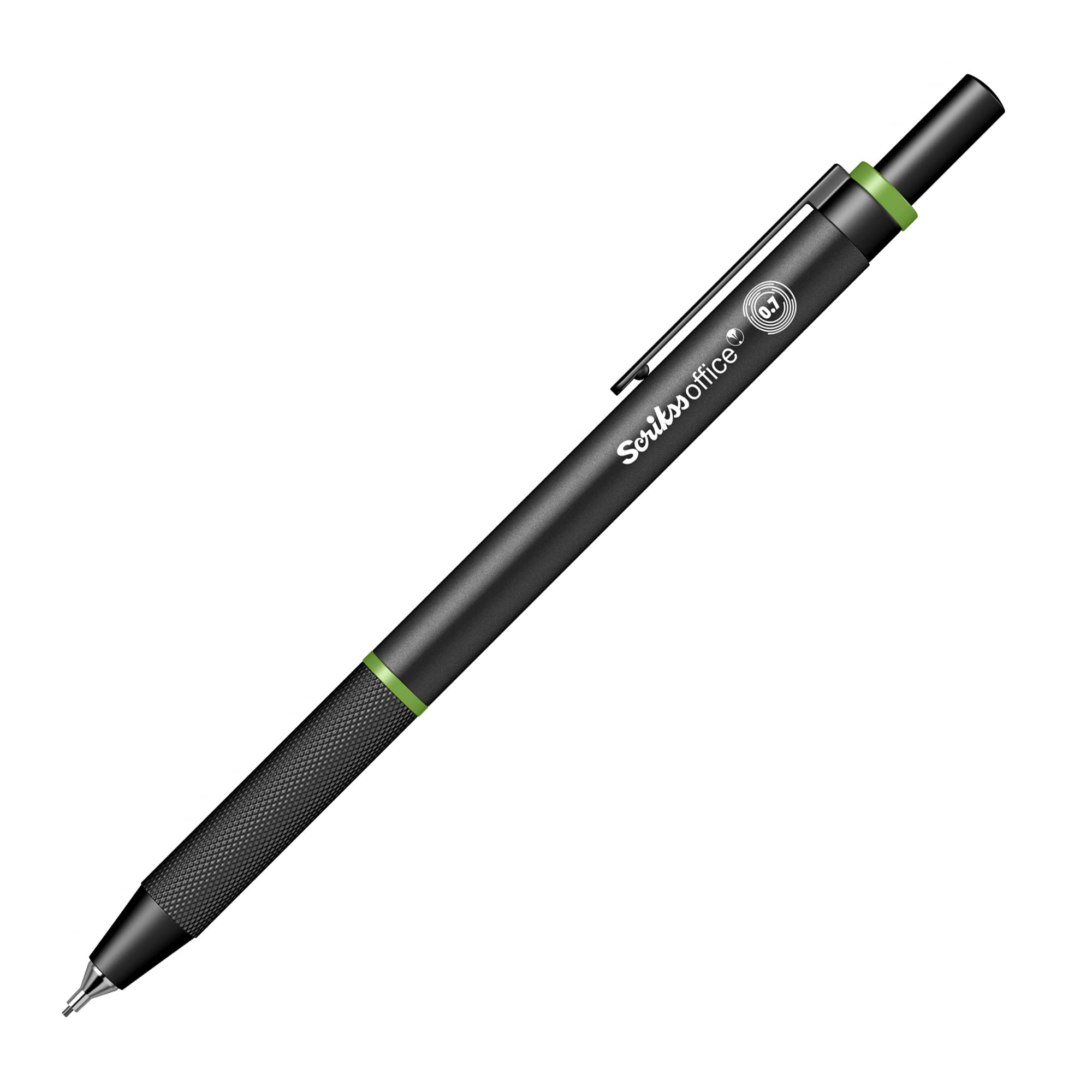Scrikss Ołówek mechaniczny Twist Black Line BT (zielony, 0,7 mm)