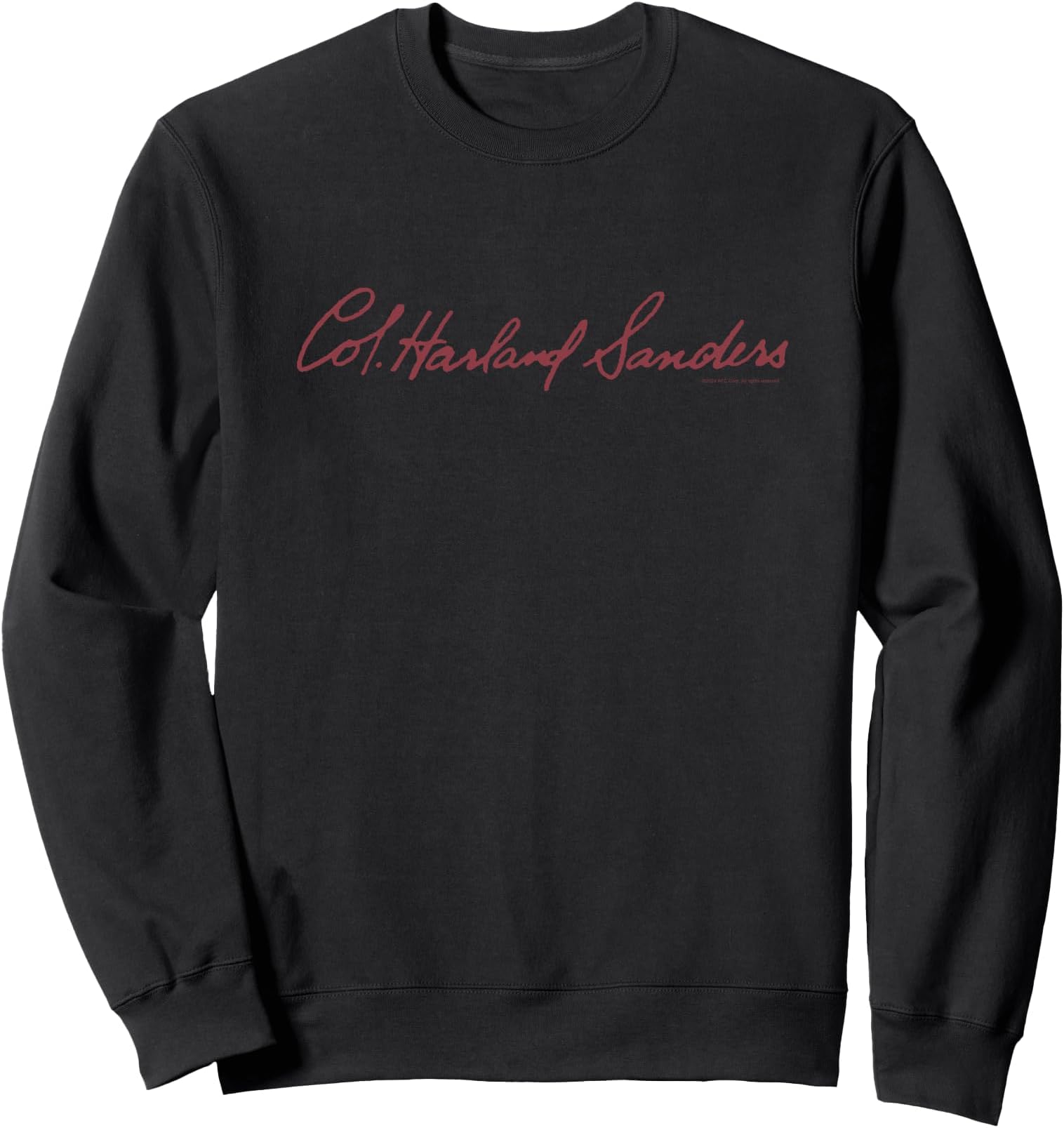 Colonel Sanders Signature KFC Food Sweatshirt