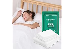 Disposable Hotel-Style 4-piece Peelaways Bed Sheet Set