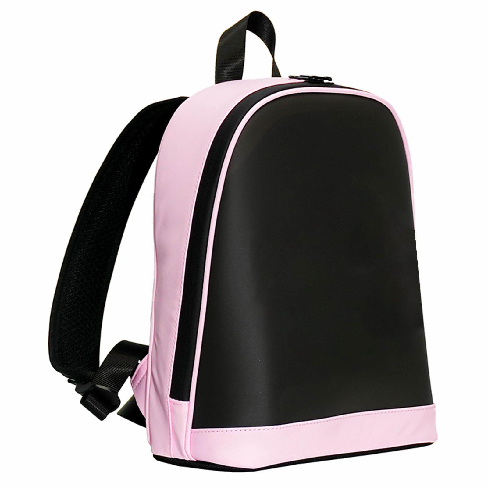 Gugxiom LED-Rucksack, App Controlled Light Up Rucksack, 64x64 High-Cloar-Bildschirm mit DIY-Display für Reisen Im Freien und Werbung (PINK)